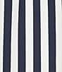 Cremieux Wide Stripe Print 6#double; Inseam Swim Trunks - Image 4