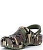 Crocs Boys' Classic Camouflage Clogs (Toddler) - Image 4