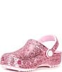 Crocs Girls' Classic Chunky Glitter Clogs (Infant) - Image 4