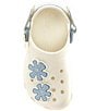 Crocs Girls' Classic Denim Flower Adjustable Backstrap Clogs (Infant) - Image 5