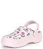 Crocs Women's Classic Crafted Floral Clogs - Image 6
