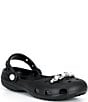 Crocs Women's Classic Pearl Embellished Ballet Clogs - Image 1