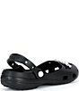 Crocs Women's Classic Pearl Embellished Ballet Clogs - Image 2