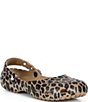 Crocs Women's Leopard Print Ballet Clogs - Image 1