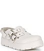 Crocs Women's Loaferette EVA Hook-and-Loop Platform Clogs - Image 1