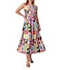 CROSBY by Mollie Burch Arlo Crew Neckline Sleeveless Maxi Dress, Color:Seedlings - Image 3
