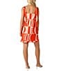 CROSBY by Mollie Burch Warren Sunny Printed Square Neck Sleeveless Shift Dress, Color:Always Sunny - Image 2