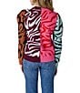 CROSBY by Mollie Burch Crosby By Mollie Burch Zebra Teddie Sweater, Color:Zebra - Image 2