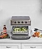Color:Black Stainless - Image 2 - Airfryer Toaster Oven with Grill