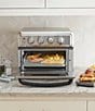 Color:Silver - Image 2 - Airfryer Toaster Oven with Grill