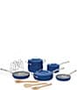 Color:Sapphire - Image 1 - Culinary Collection 12-Piece Cookware Set