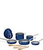 Color:Sapphire - Image 2 - Culinary Collection 12-Piece Cookware Set