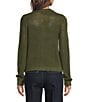 Current Air Crew Neck Long Sleeve Sweater Cardigan - Image 2