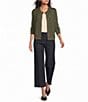 Current Air Crew Neck Long Sleeve Sweater Cardigan - Image 3