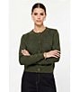 Current Air Crew Neck Long Sleeve Sweater Cardigan - Image 5