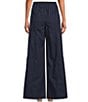 Current Air Poplin Elastic Waist Tiered Wide Leg Pants - Image 2