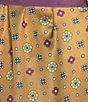 Current Air Satin Polka Dot Print Flat Front Wide Leg Ankle Length Pants - Image 4