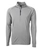 Color:Polished - Image 1 - Adapt Eco Knit Long-Sleeve Quarter-Zip Pullover
