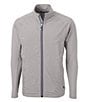 Color:Polished - Image 1 - Big & Tall Adapt Eco Knit Hybrid Wind-Resistant Stretch Full-Zip Jacket