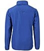 Color:Tour Blue - Image 2 - Big & Tall Charter Eco Knit Full-Zip Jacket