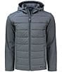 Color:Elemental Grey - Image 1 - Big & Tall Evoke Eco Hybrid Softshell Water-Resistant Jacket