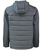 Color:Elemental Grey - Image 2 - Big & Tall Evoke Eco Hybrid Softshell Water-Resistant Jacket