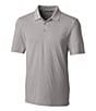 Cutter & Buck Big & Tall Forge Solid Performance Stretch Short-Sleeve Polo Shirt, Color:Polished - Image 1