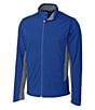 Color:Tour Blue - Image 1 - Big & Tall Navigate Softshell Full-Zip Jacket