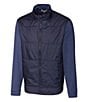 Color:Liberty Navy - Image 1 - Big & Tall Stealth Performance Stretch Full-Zip Jacket