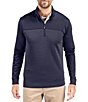 Cutter & Buck Big & Tall Traverse Stripe Quarter-Zip Pullover - Image 1