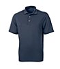 Color:Navy Blue - Image 1 - Big & Tall Virtue Eco Pique Performance Stretch Short-Sleeve Recycled Materials Polo Shirt