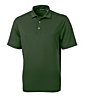 Color:Hunter - Image 1 - Big & Tall Virtue Eco Pique Performance Stretch Short-Sleeve Recycled Materials Polo Shirt
