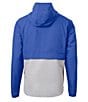 Cutter & Buck Charter Eco Recycled Color Block Anorak Hooded Jacket, Color:Tour Blue/Polished - Image 2