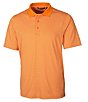 Color:Orange Burst - Image 1 - Forge Short-Sleeve Tonal-Stripe Polo Shirt