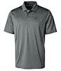Color:Alabama Crimson Tide Elemental - Image 1 - NCAA SEC Prospect Textured Stretch Short Sleeve Polo Shirt