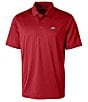 Color:Arkansas Razorbacks Cardinal Red - Image 1 - NCAA SEC Prospect Textured Stretch Short Sleeve Polo Shirt