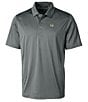 Color:Green Bay Packers Elemental Grey - Image 1 - NFL NFC Prospect Textured Stretch Short Sleeve Polo Shirt