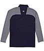 Color:Liberty Navy - Image 2 - Response Hybrid Half-Zip Long-Sleeve Pullover