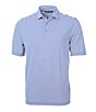Color:Chelan - Image 1 - Virtue Eco Pique Short-Sleeve Striped Polo Shirt