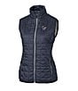 Color:Houston Texans Anthracite Melange - Image 1 - Women's NFL AFC Rainier Primaloft® Eco Insulated Full-Zip Puffer Vest