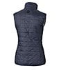 Color:Houston Texans Anthracite Melange - Image 2 - Women's NFL AFC Rainier Primaloft® Eco Insulated Full-Zip Puffer Vest
