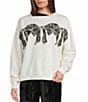 C&V Chelsea & Violet Bow Graphic Sweatshirt - Image 1