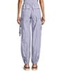C&V Chelsea & Violet Cargo Joggers, Color:Cool Indidgo - Image 2
