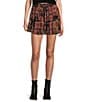 C&V Chelsea & Violet Floral Print Tiered Mesh Skirt, Color:Black Multi - Image 1