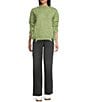 C&V Chelsea & Violet Full Length Stud Jeans - Image 5