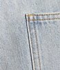 Color:Light Blue - Image 4 - High Rise Dad Jeans