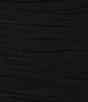 Color:Black - Image 3 - Shirred Mesh Dress