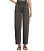 C&V Chelsea & Violet High Rise Skater Jeans, Color:Washed Black - Image 1