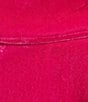 Color:Fuchsia - Image 3 - Velvet Rhinestone Strap Mini Dress