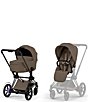 Cybex e-PRIAM Stroller + PRIAM Fold Lux Carry Cot Bundle - Image 1